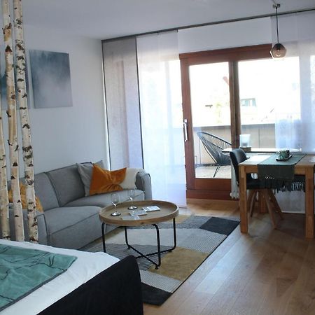 1-Zimmer-Apartment Mit Grossem Balkon Schönwalde Exterior foto